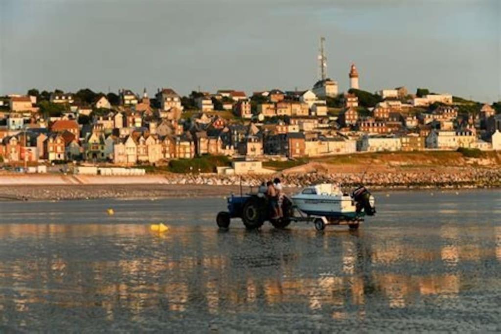 La Baigneuse Maison Avec Jardinet Et Parking Prive, A 200 M Plage Cayeux-sur-Mer Eksteriør bilde